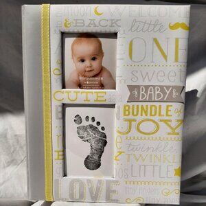 Little Blossoms by  0-5 Year Baby Memory Book with Ink Pad 11" x 9"